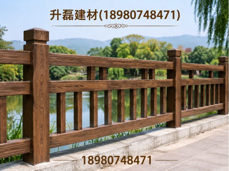 金堂县仿石栏杆展示图